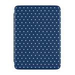 On the Dot | Navy Polka Dot Kindle Case