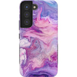 Tie Dying Over You | Purple Marble Samsung Case