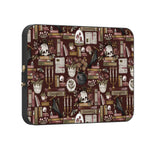 Gothic Noir | Spooky Bookshelf Laptop Case