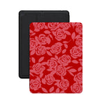 Final Rose | Red & Pink Floral iPad Case