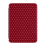 On the Dot | Maroon Polka Dot Kindle Case
