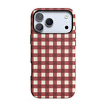 Checked Twice | Red Plaid Case