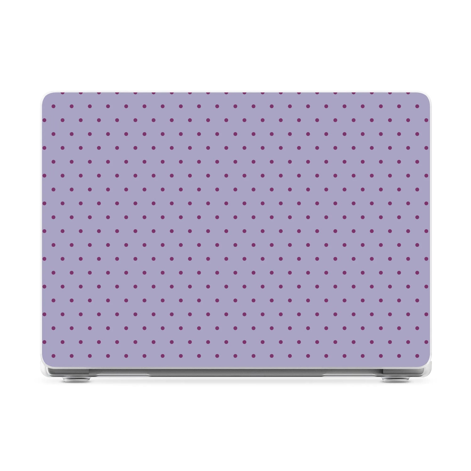 On the Dot | Purple & Plum Polka Dot Laptop Shell