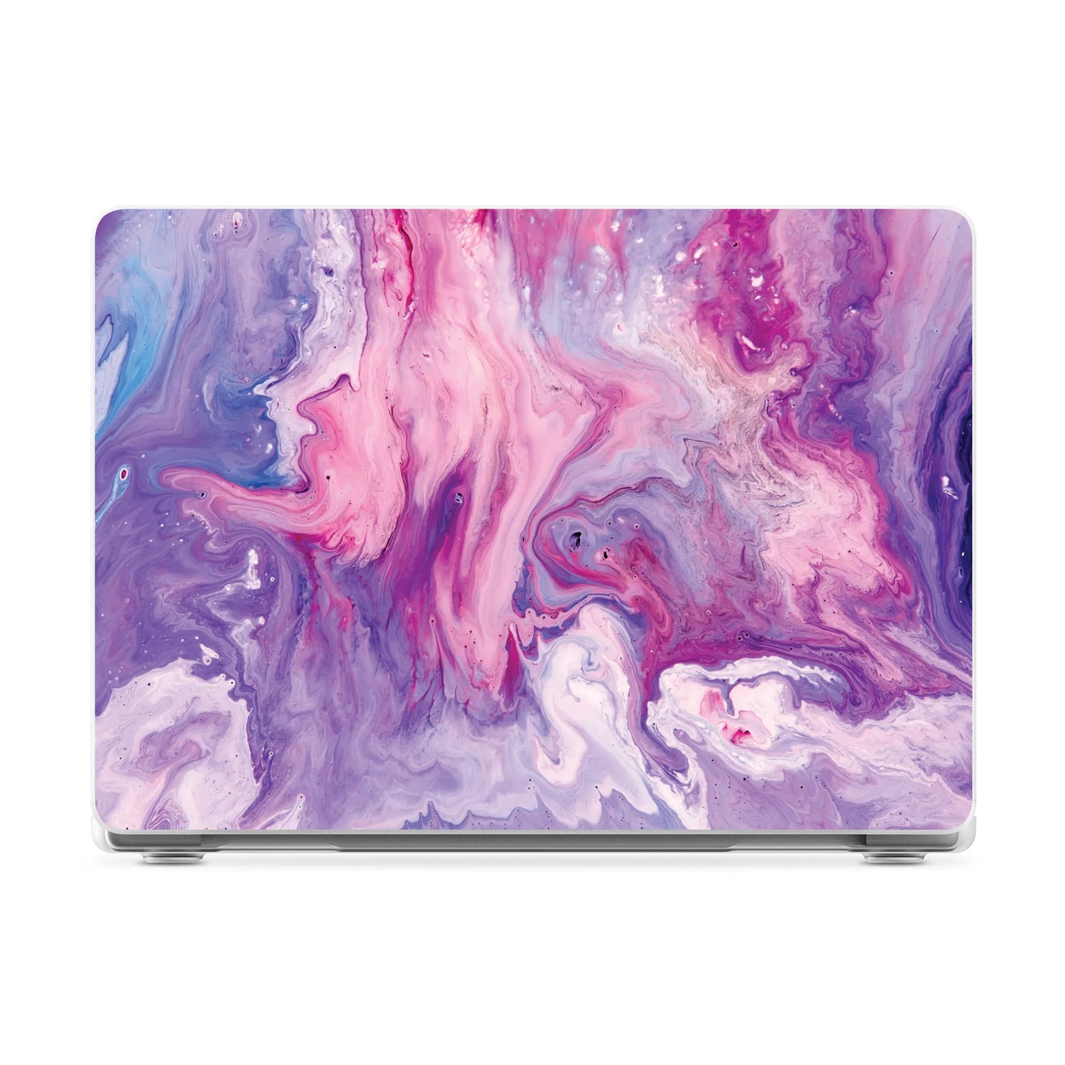 Tie Dying Over You | Purple Marble Laptop Shell