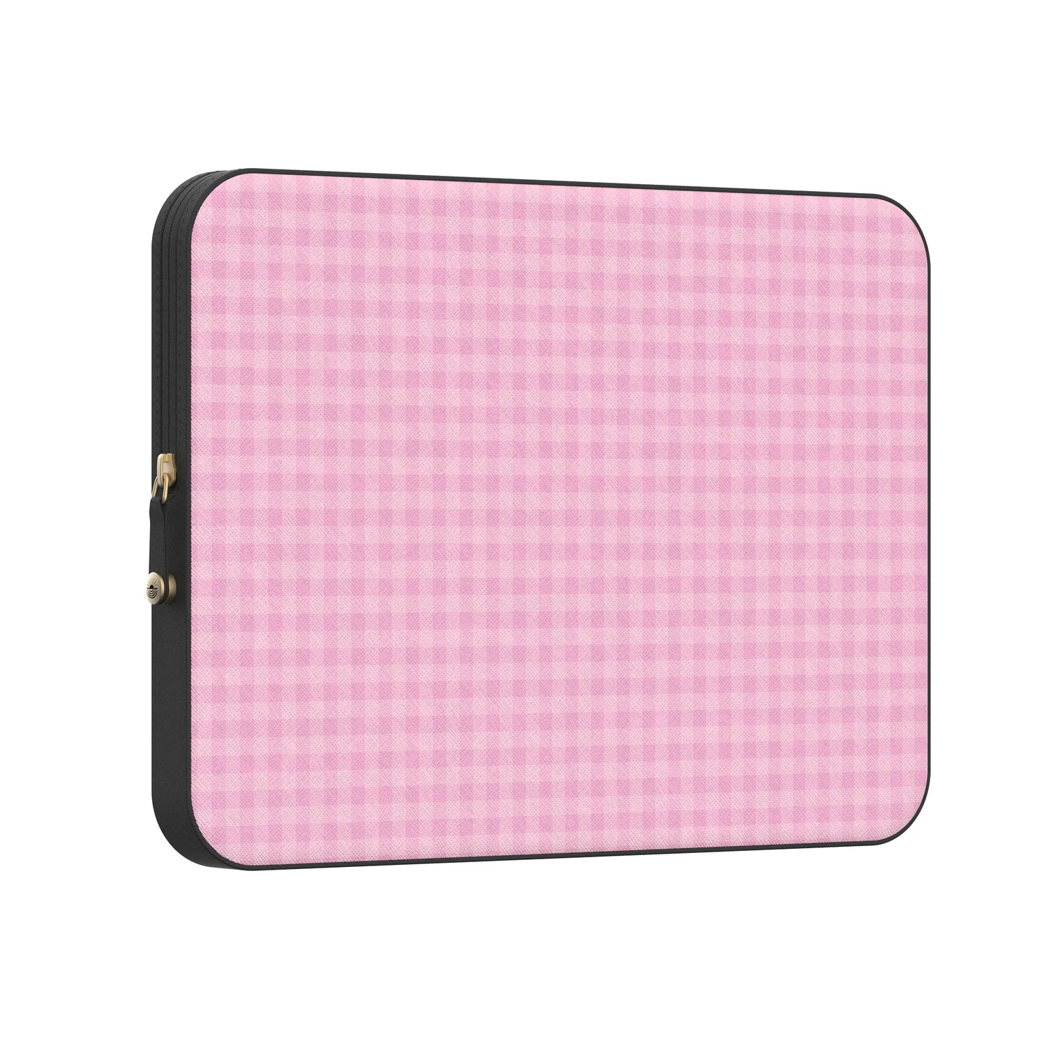 Sweet Jam | Light Pink Gingham Laptop Case