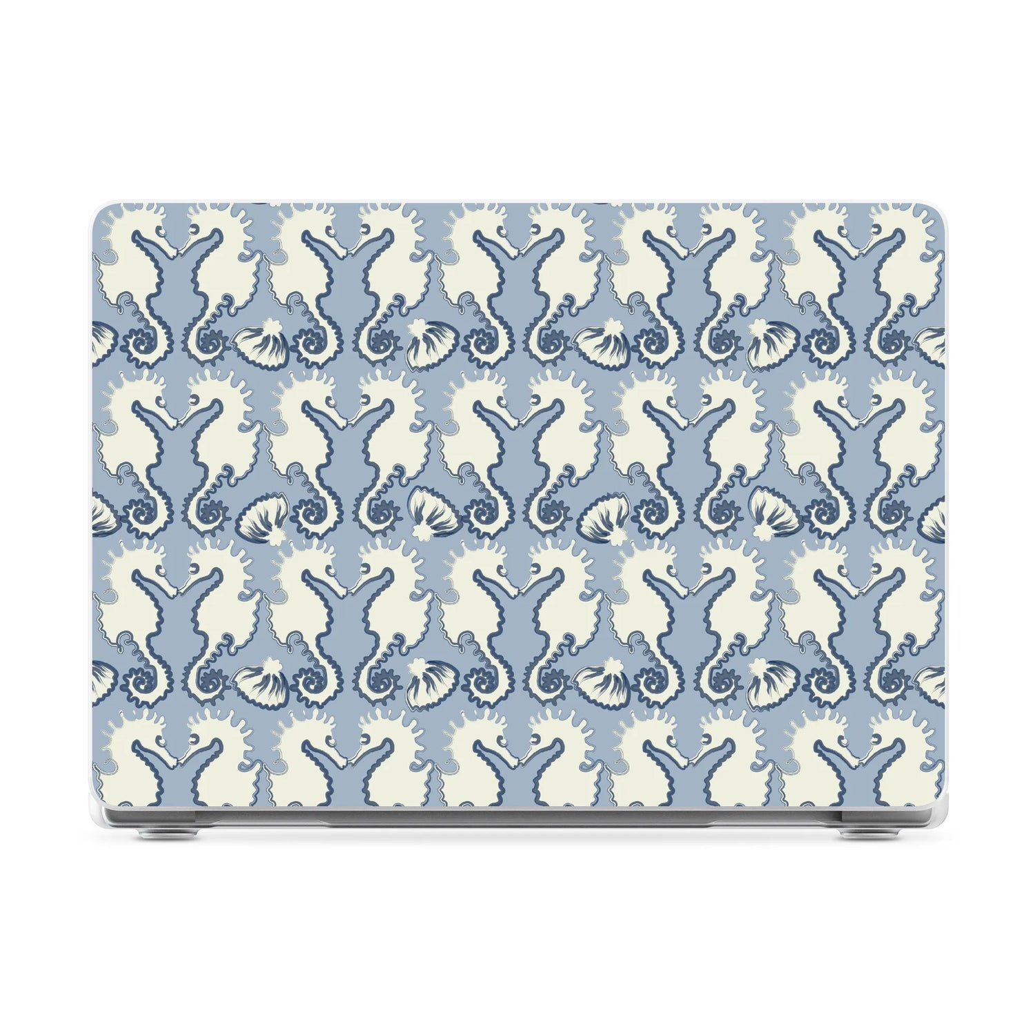 Seahorse Drift | Coastal Blues Laptop Shell