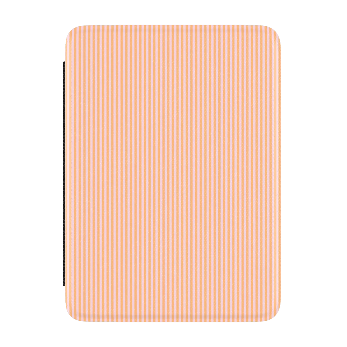 Stripes and the City | Orange & Pink Pinstripe Kindle Case