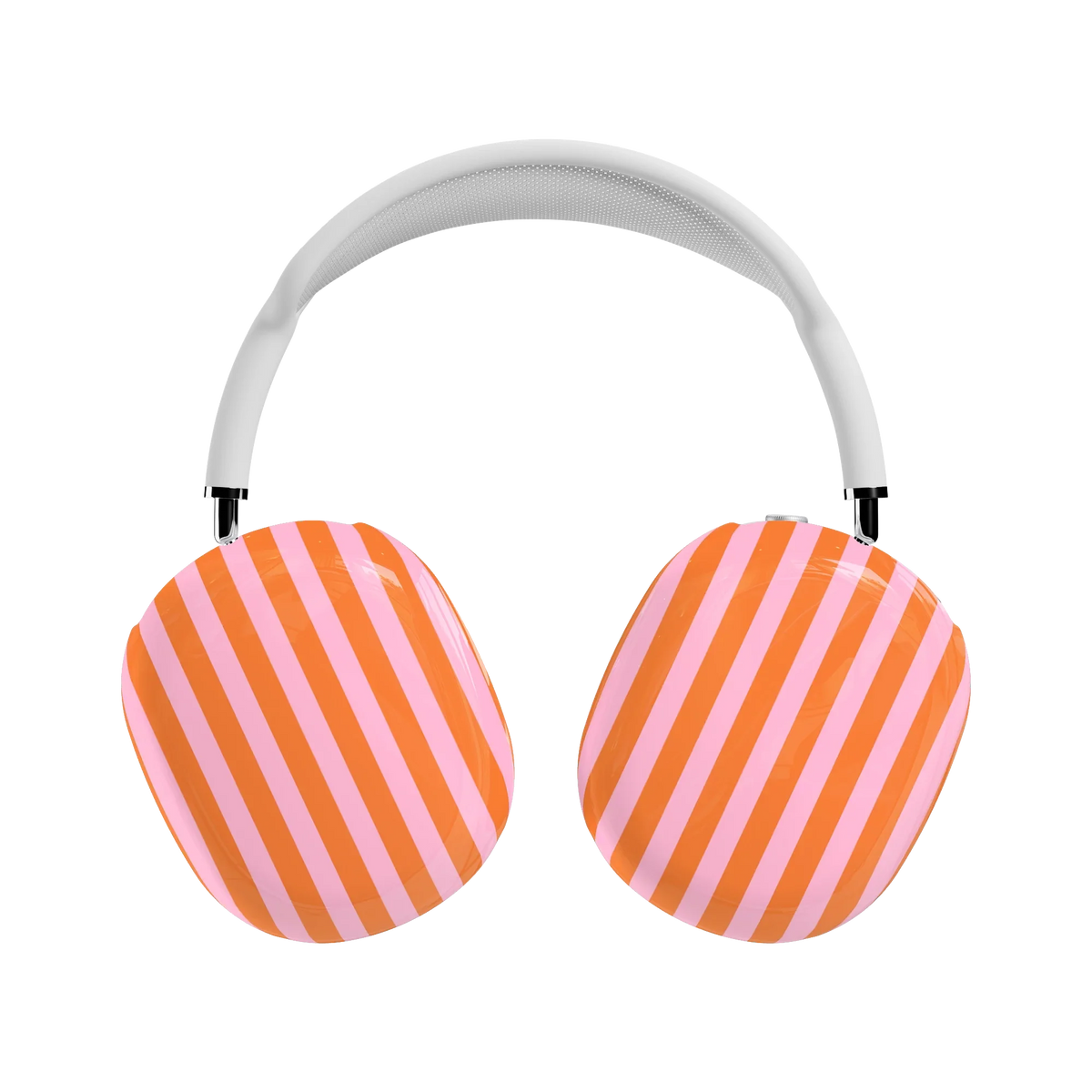 Perfect Stripes | Orange & Pink Stripes AirPods Max Case