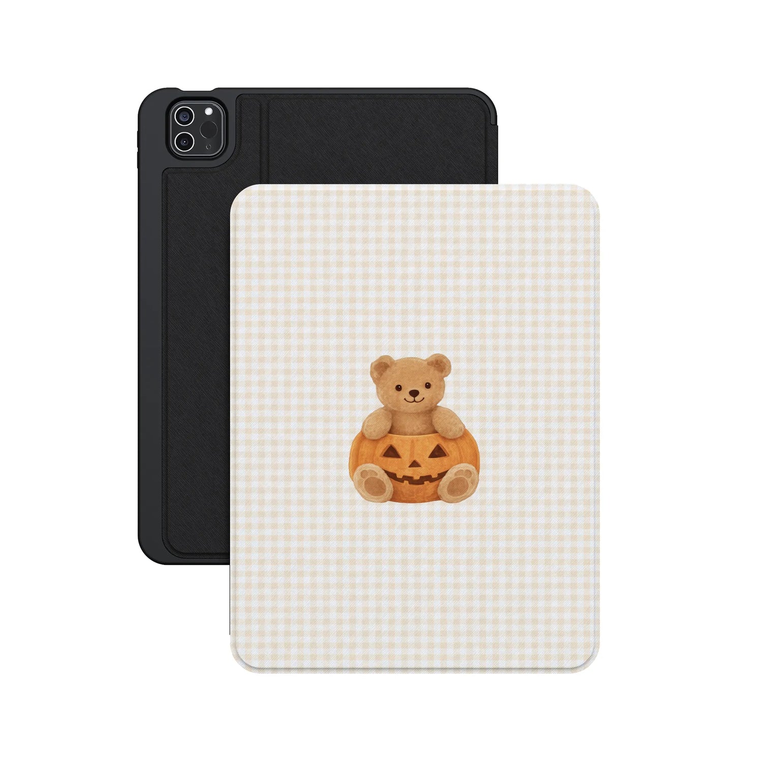 Teddy Boo | Gingham Bear iPad Case