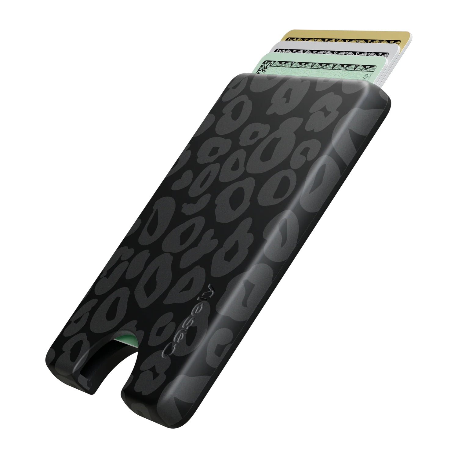 Into the Wild | Black Leopard MagWallet