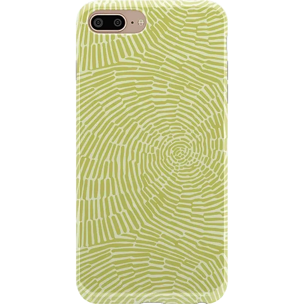 Swirl Away | Tea Green Geometric Case