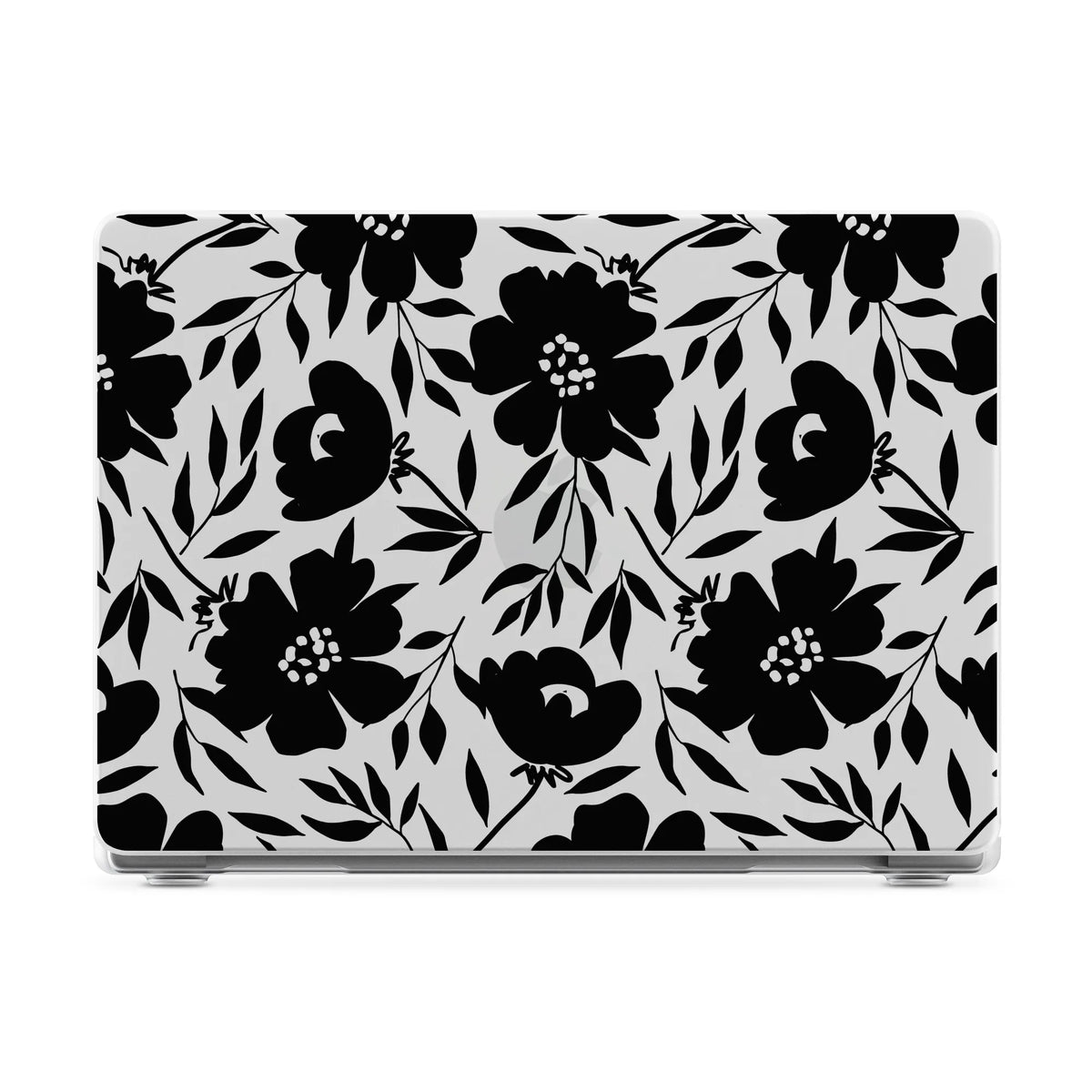 Dark Fantasy | Contrast Floral Laptop Shell