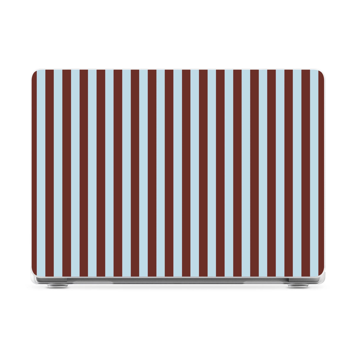 Sunday in Brooklyn | Blue Stripes Laptop Shell