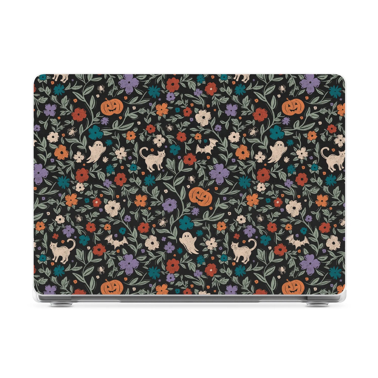 Toil & Bloom | Halloween Floral Laptop Shell