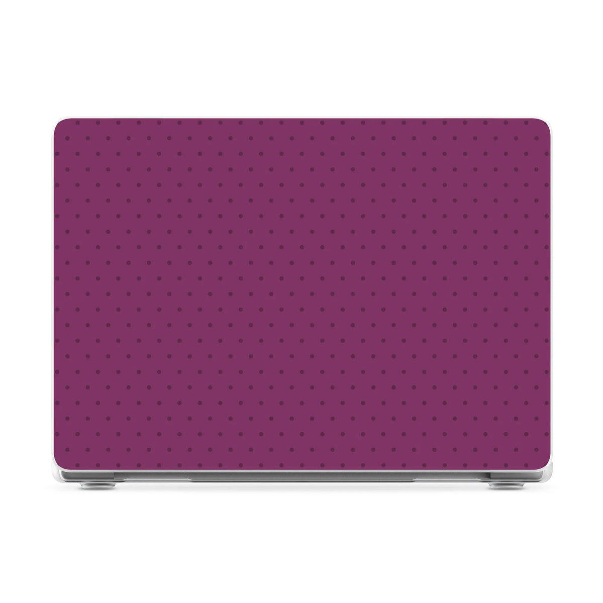 On the Dot | Plum Polka Dot Laptop Shell