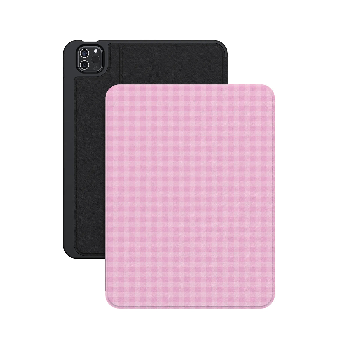 Sweet Jam | Light Pink Gingham iPad Case