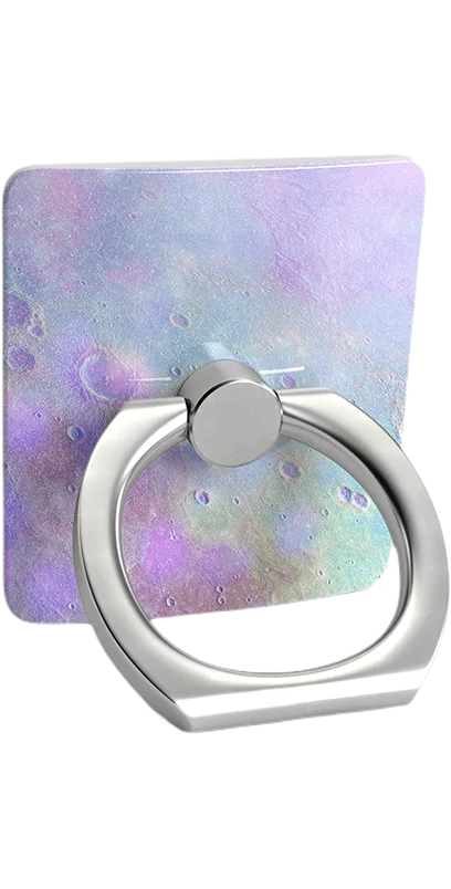 Over the Moon | Pastel Marble Moon Phone Ring