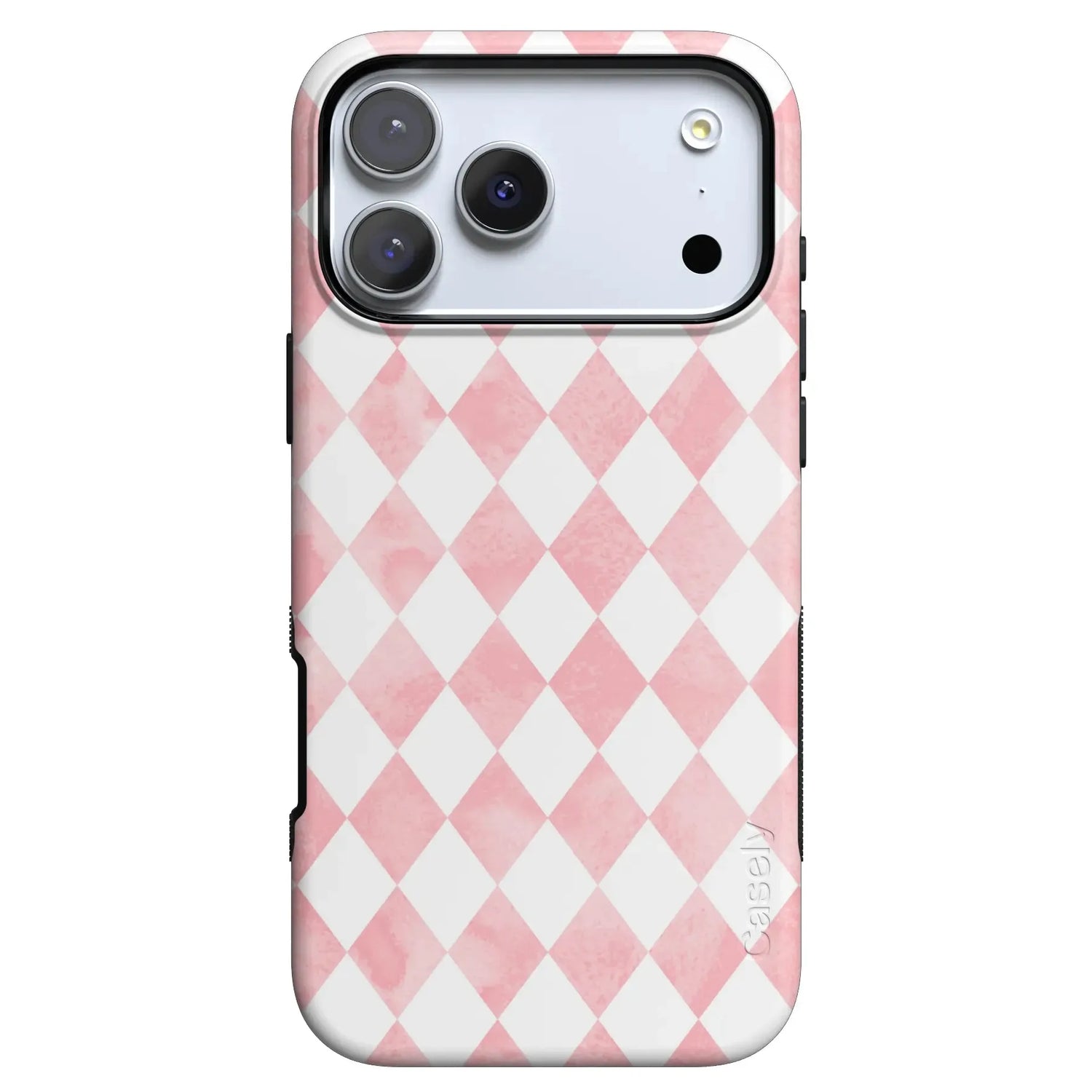 Queen of Diamonds | Pink Watercolor Case
