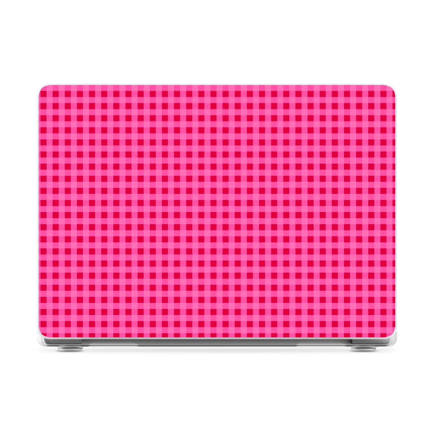 Sweet Jam | Hot Pink Gingham Laptop Shell
