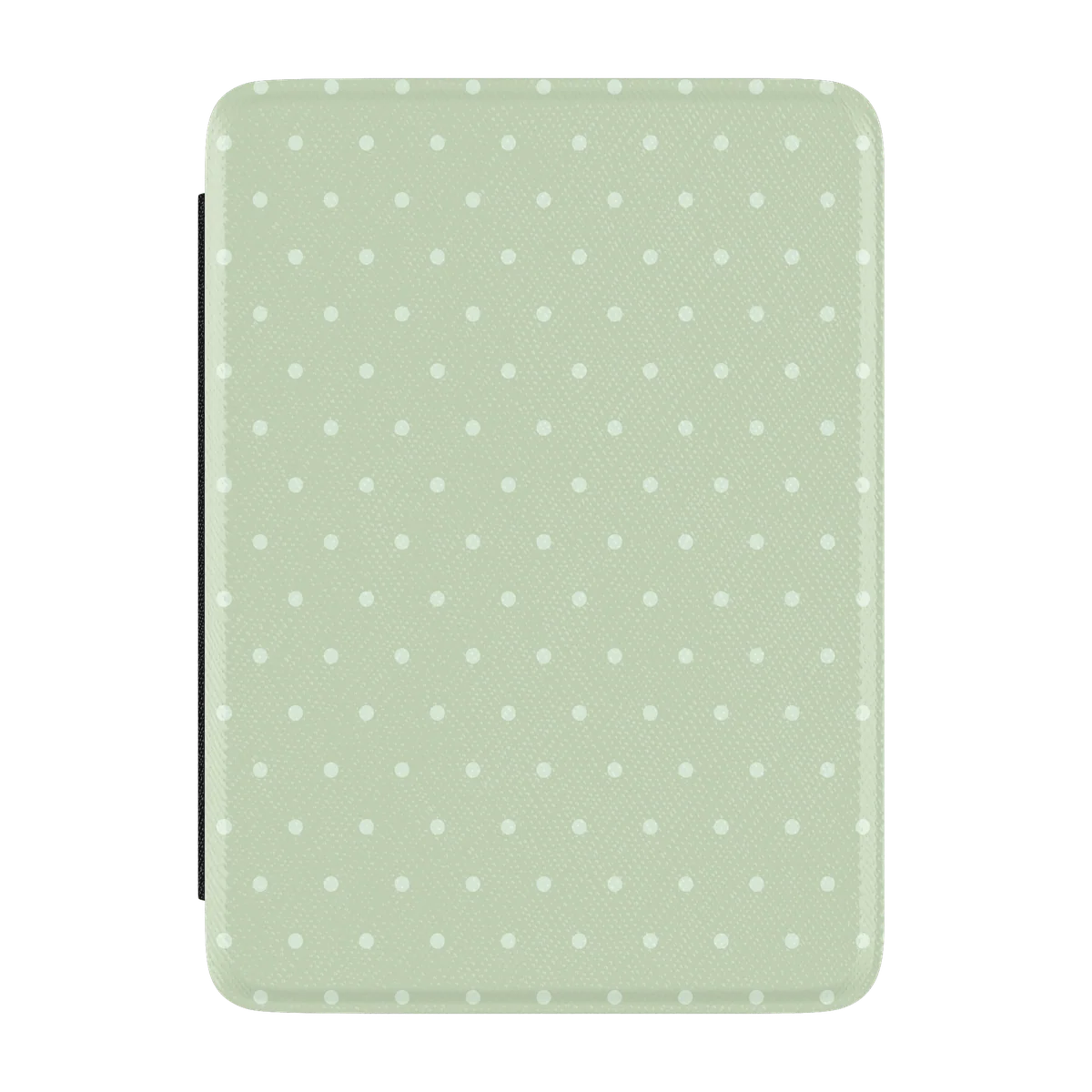 On the Dot | Green Polka Dot Kindle Case