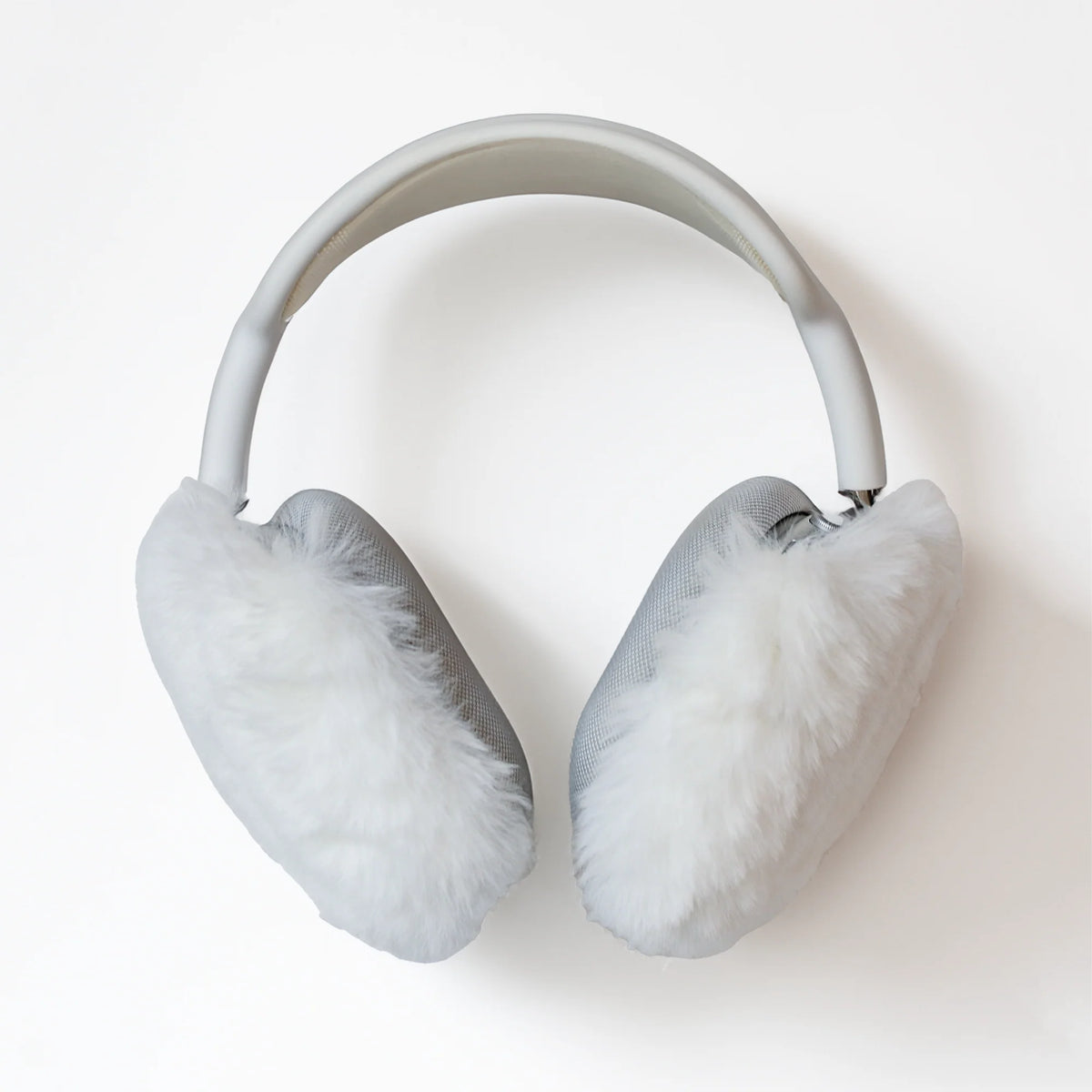 White Fluffy Earmuffs | AirPods Max Case