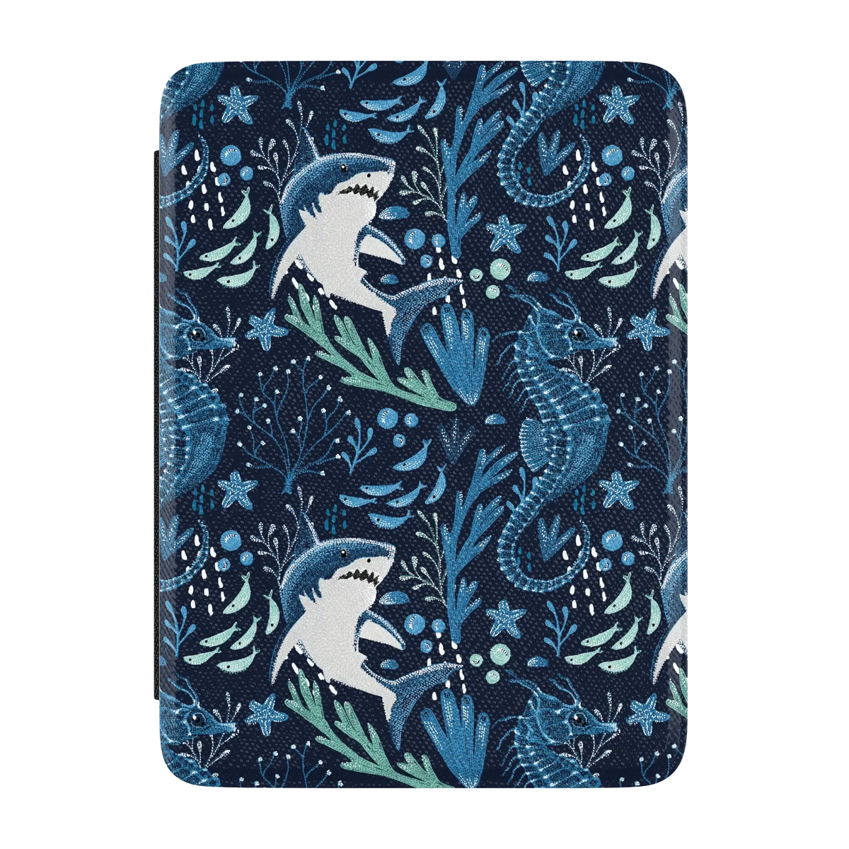 Midnight Reef | Shark Print Kindle Case