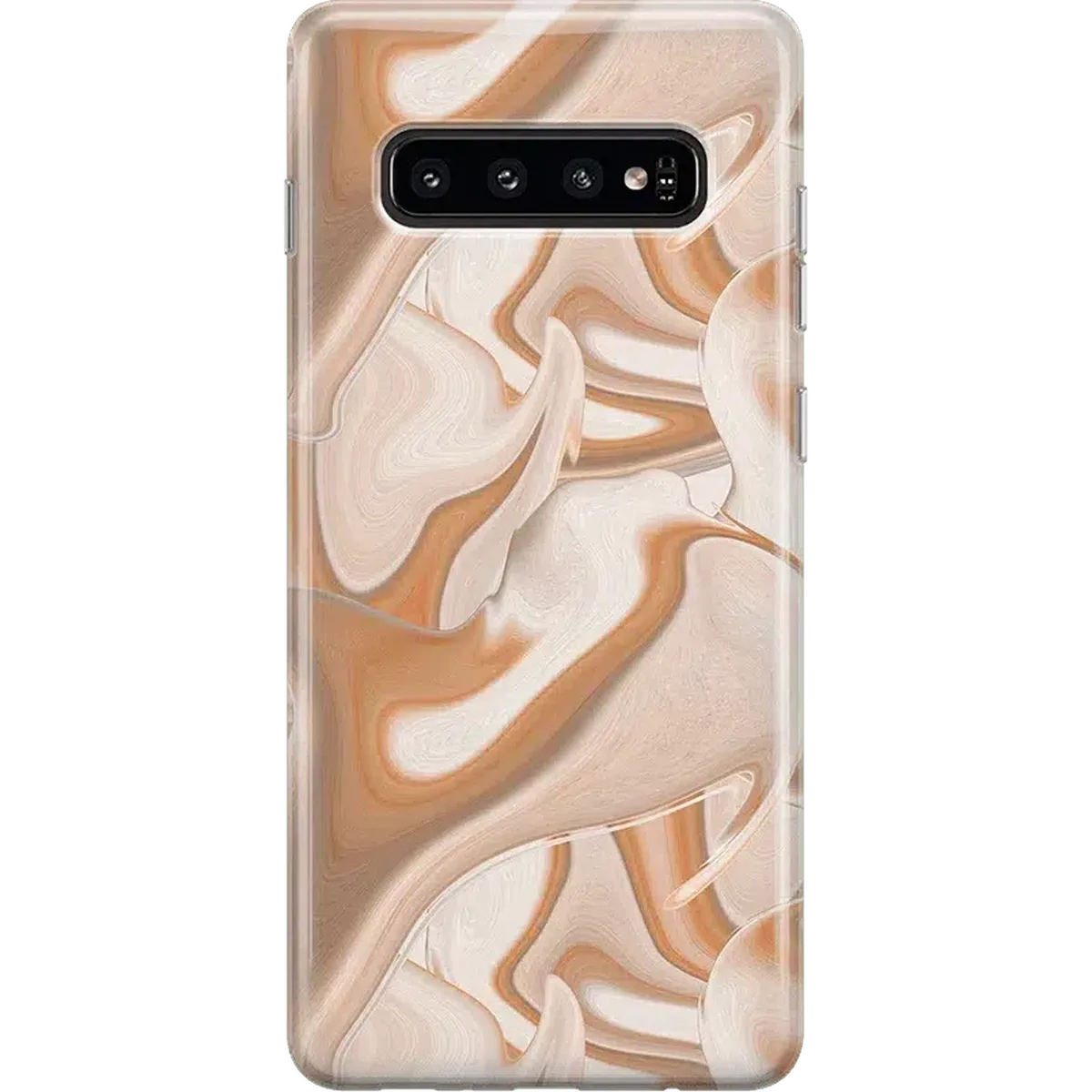 Caramel Delight | Marble Swirl Samsung Case