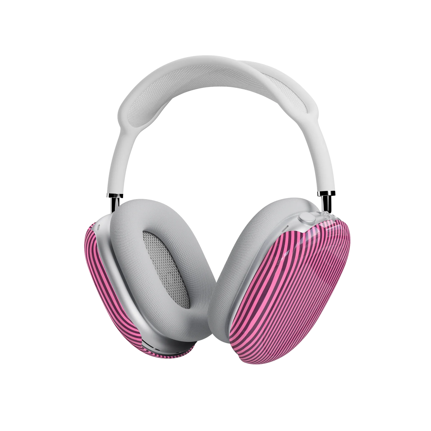 Stripes and the City | Pink & Purple Pinstripe AirPods Max Case