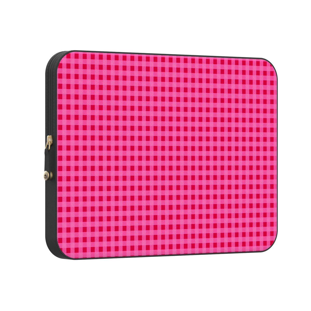 Sweet Jam | Hot Pink Gingham Laptop Case