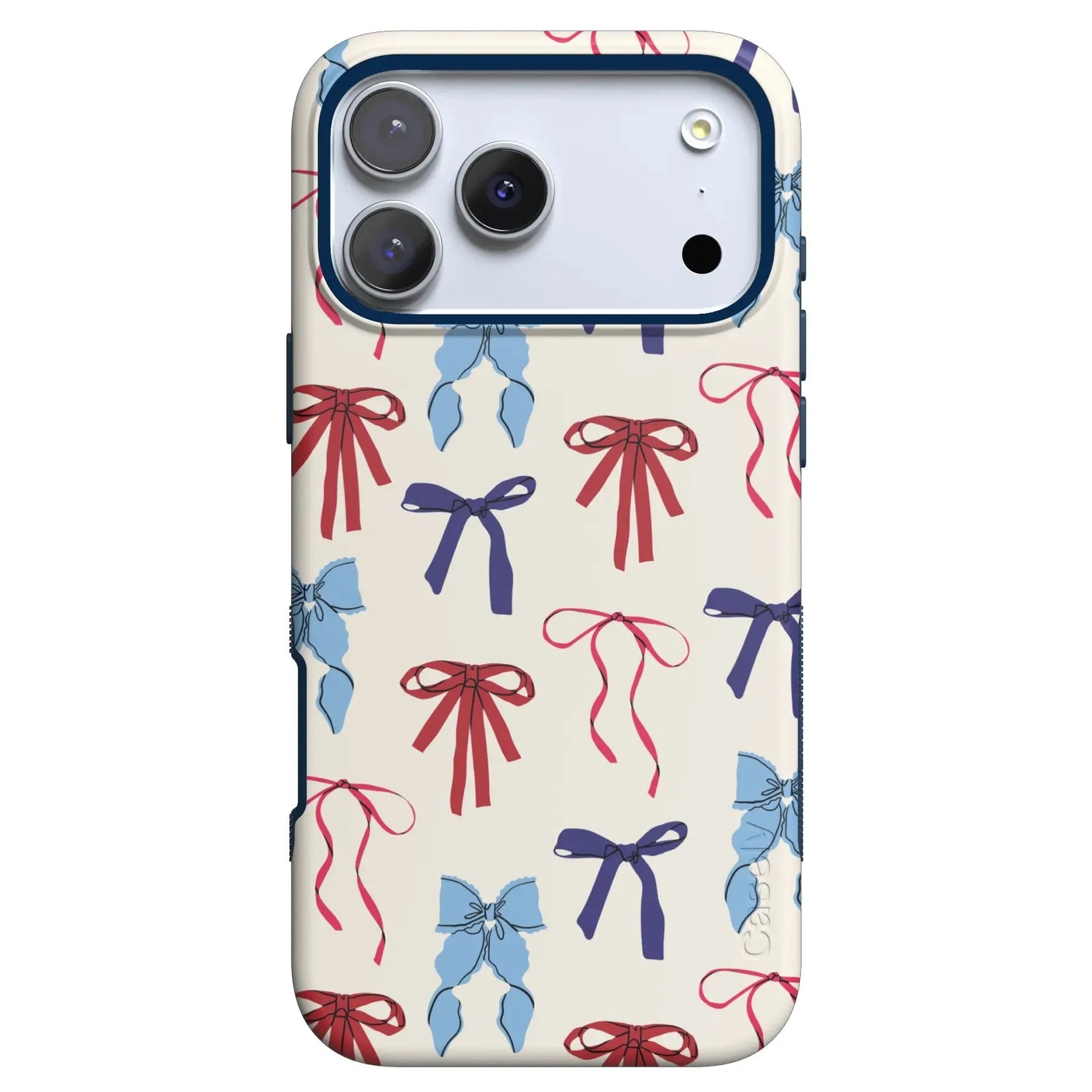 American Girlie | Red White & Blue Bows Case