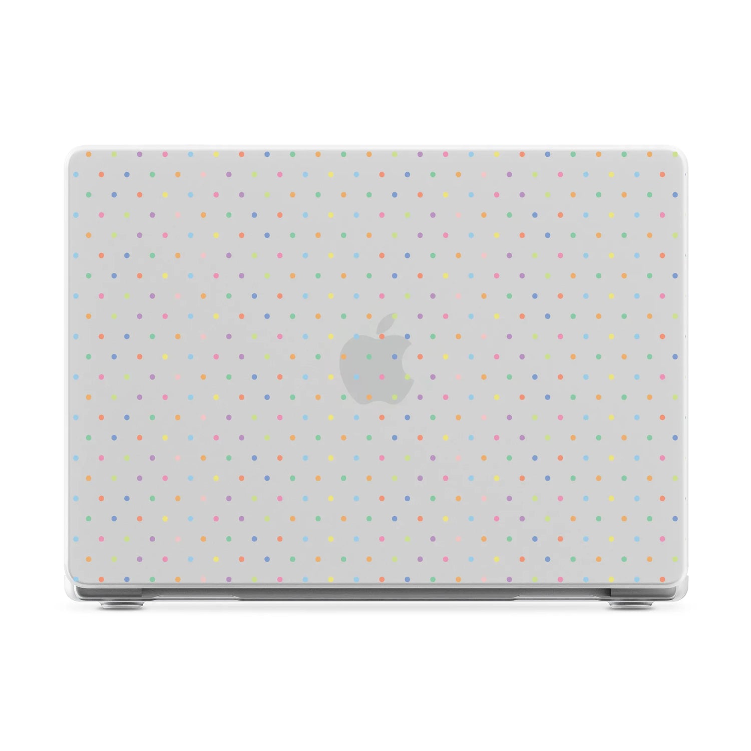 On the Dot | Rainbow Polka Dot Laptop Shell