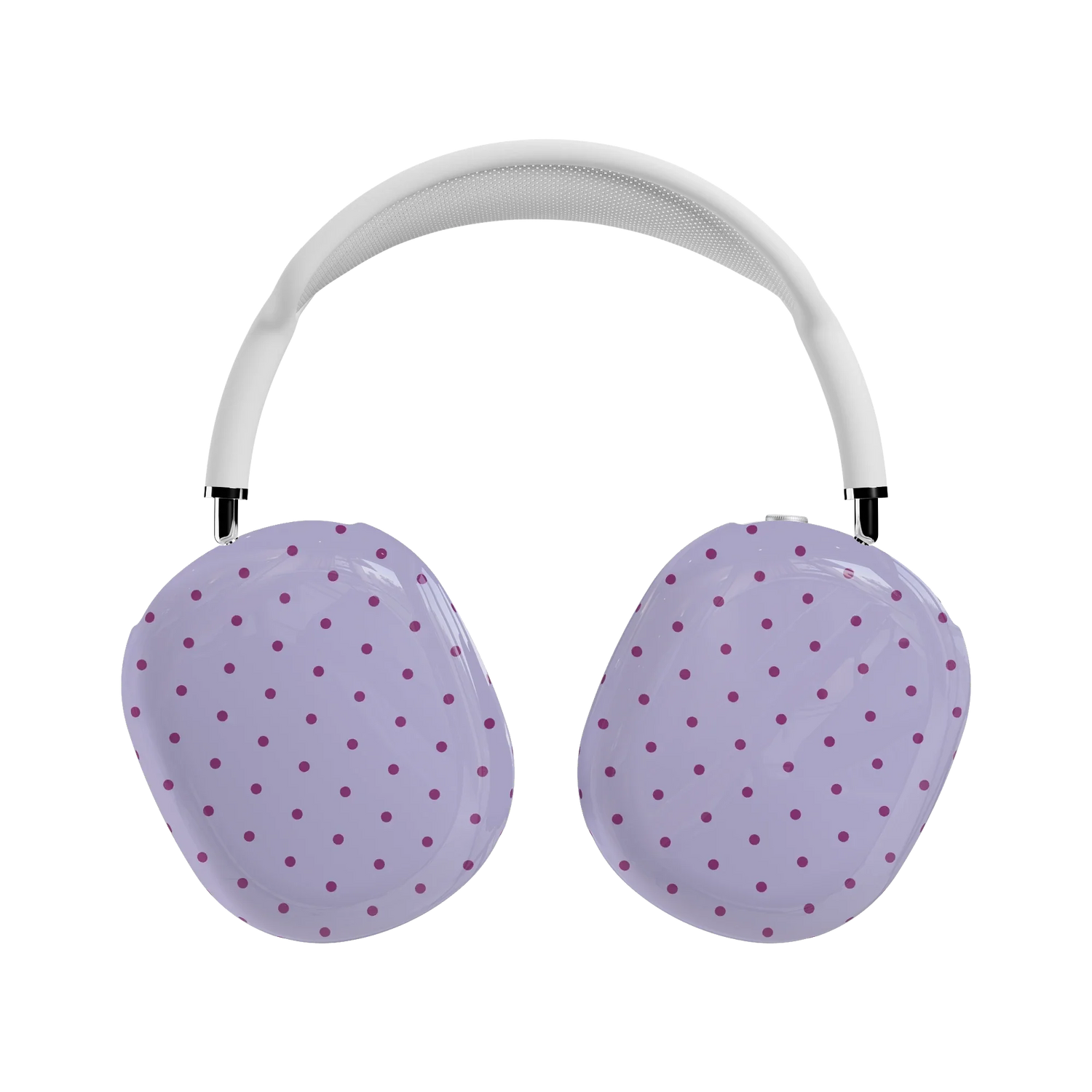 On the Dot | Purple & Plum Polka Dot AirPods Max Case