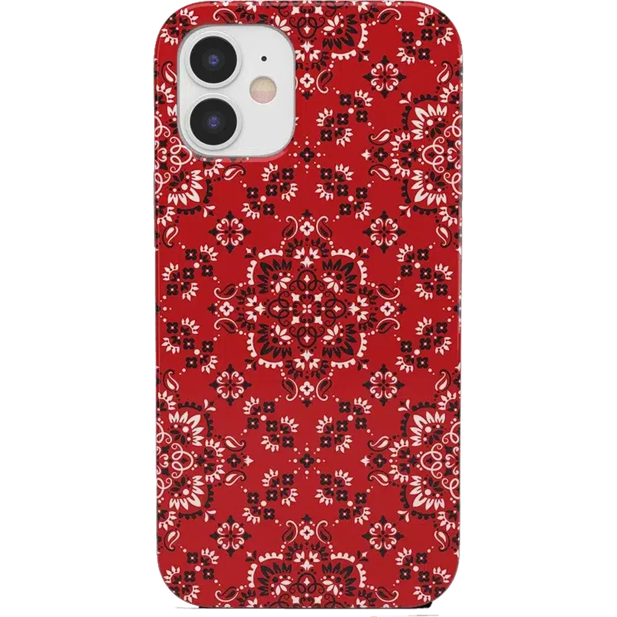 I'm with the Band | Red Bandana Print Case