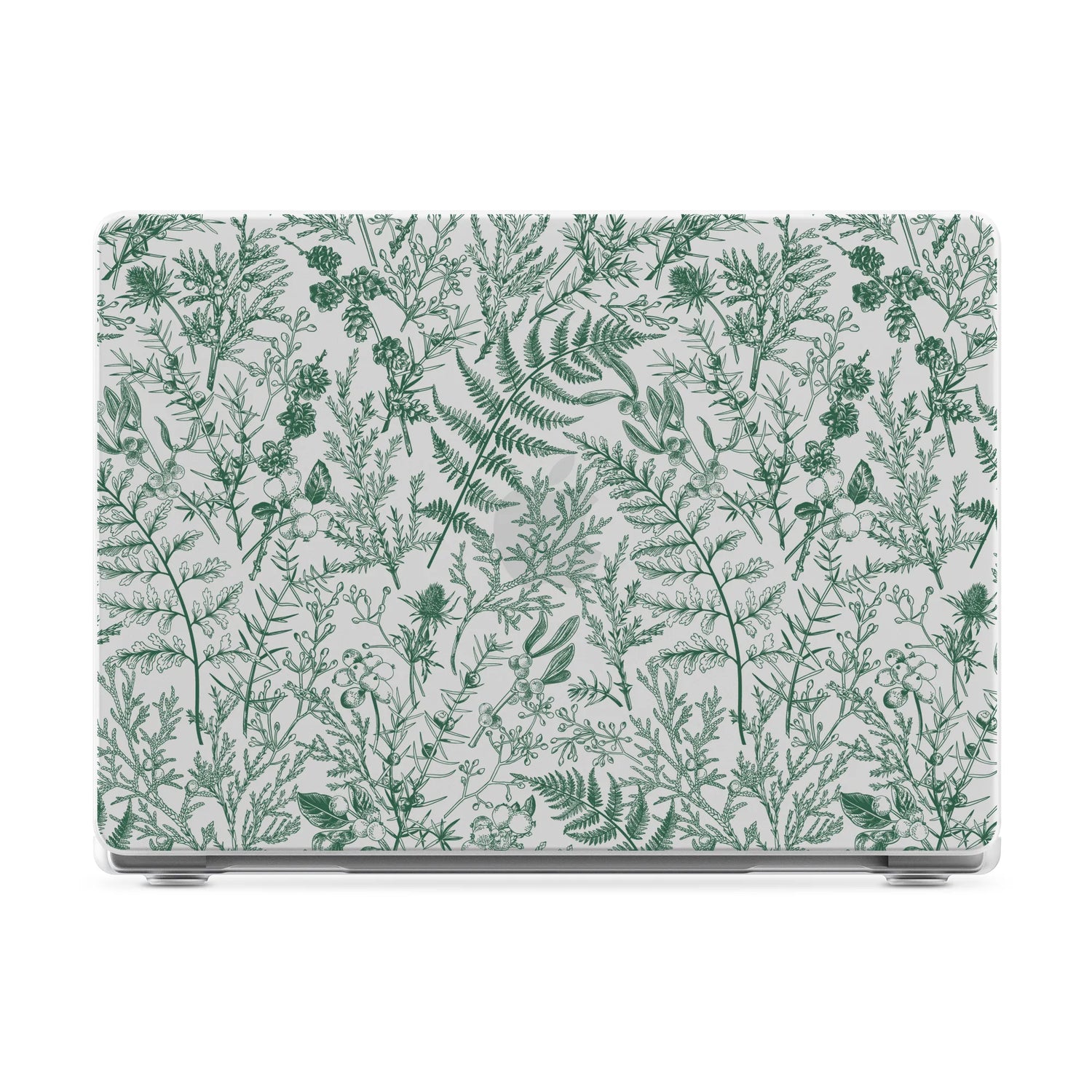 Sage Garden | Green Floral Laptop Shell