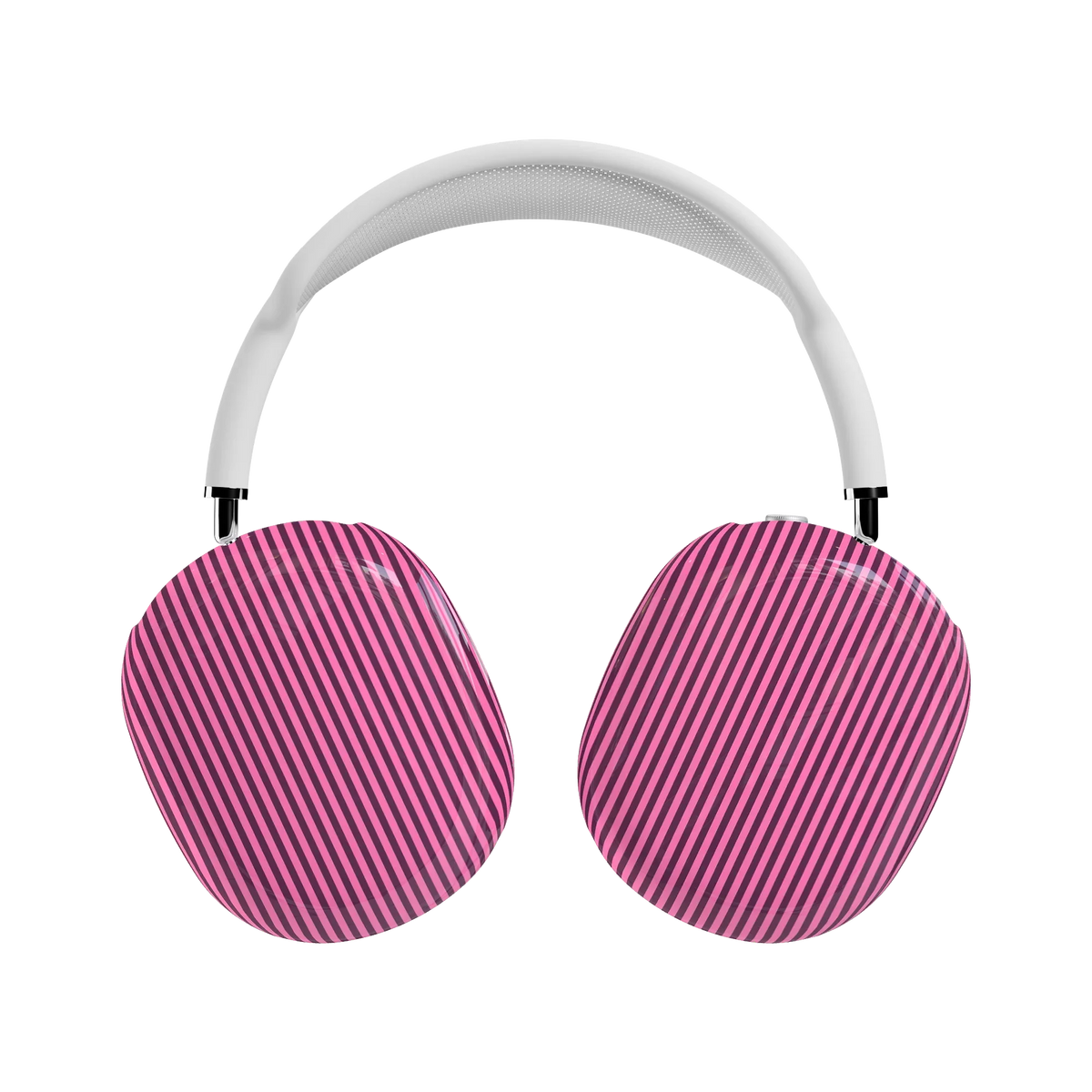 Stripes and the City | Pink & Purple Pinstripe AirPods Max Case