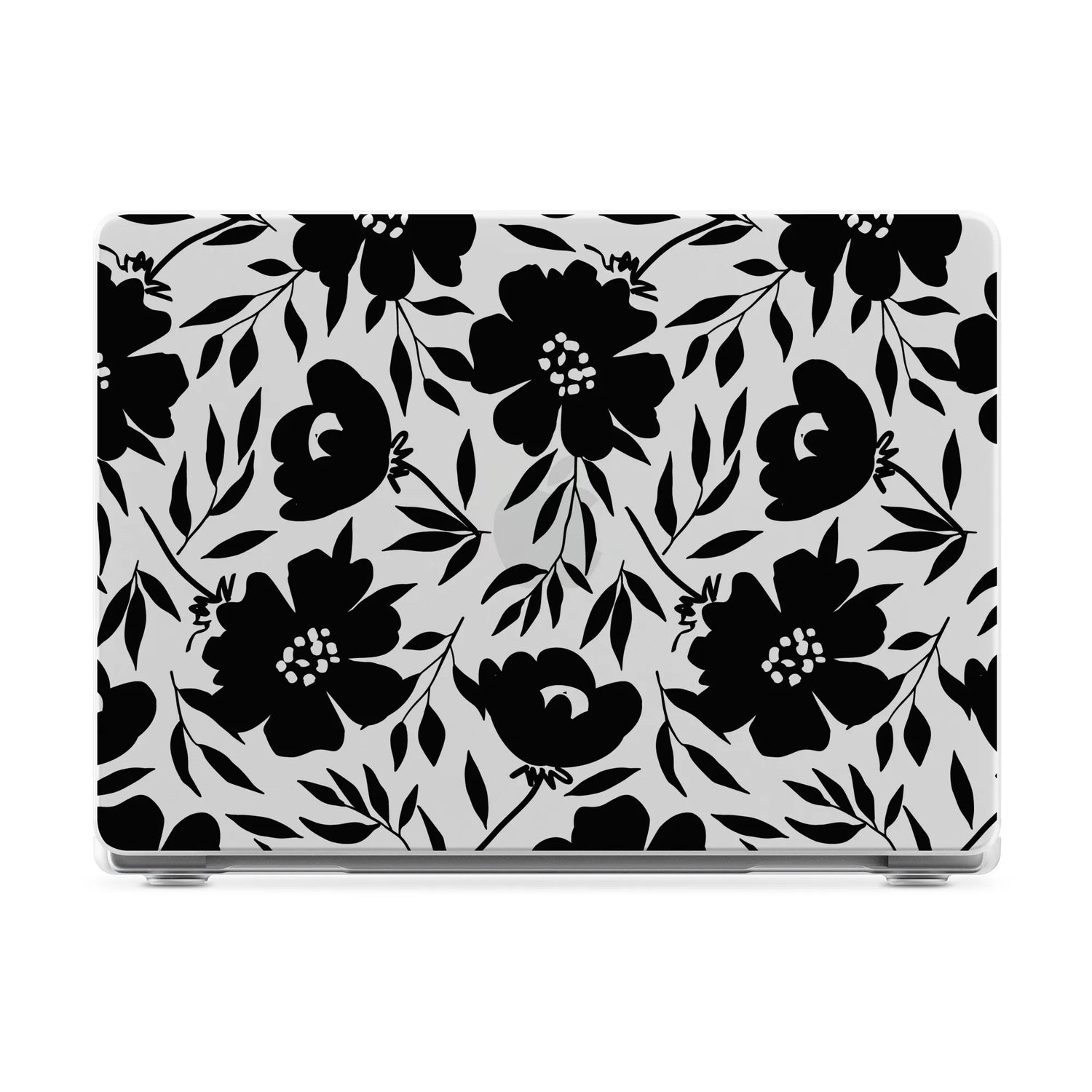 Dark Fantasy | Contrast Floral Laptop Shell