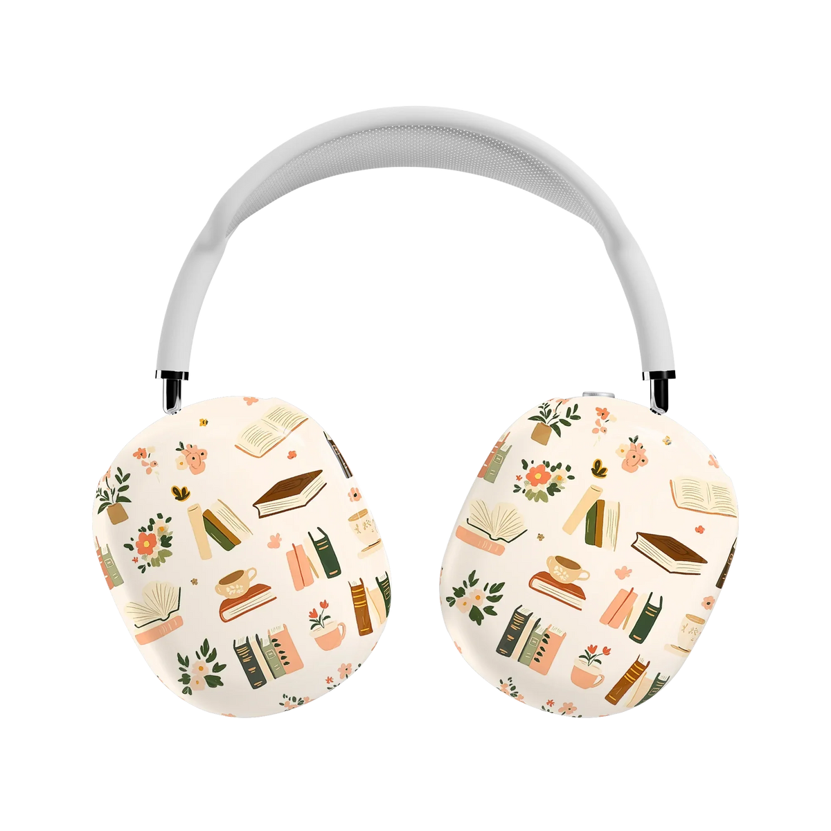 Cozy Fiction | Books & Blooms AirPods Max Case