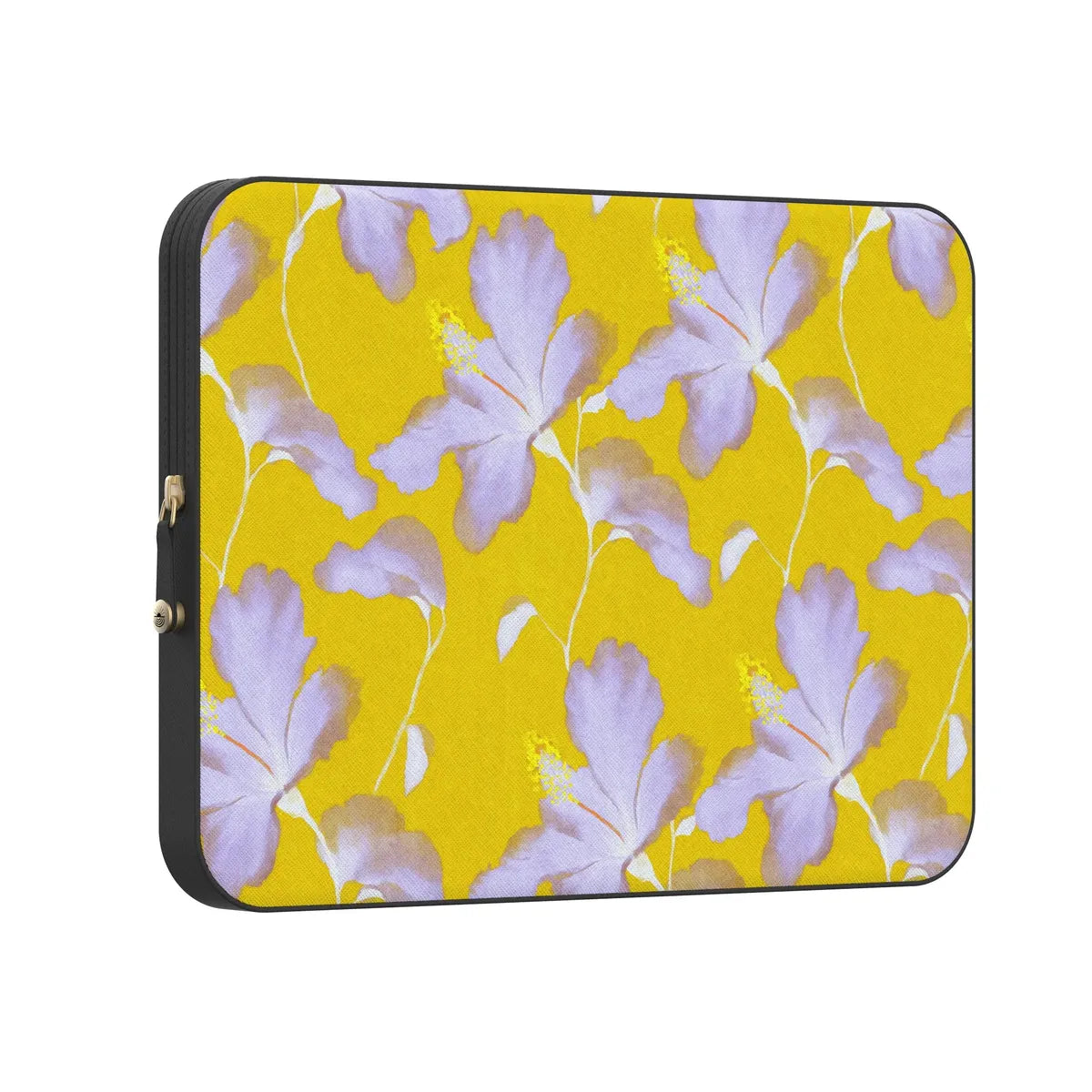 Hibiscus Haze | Painted Floral Laptop Case