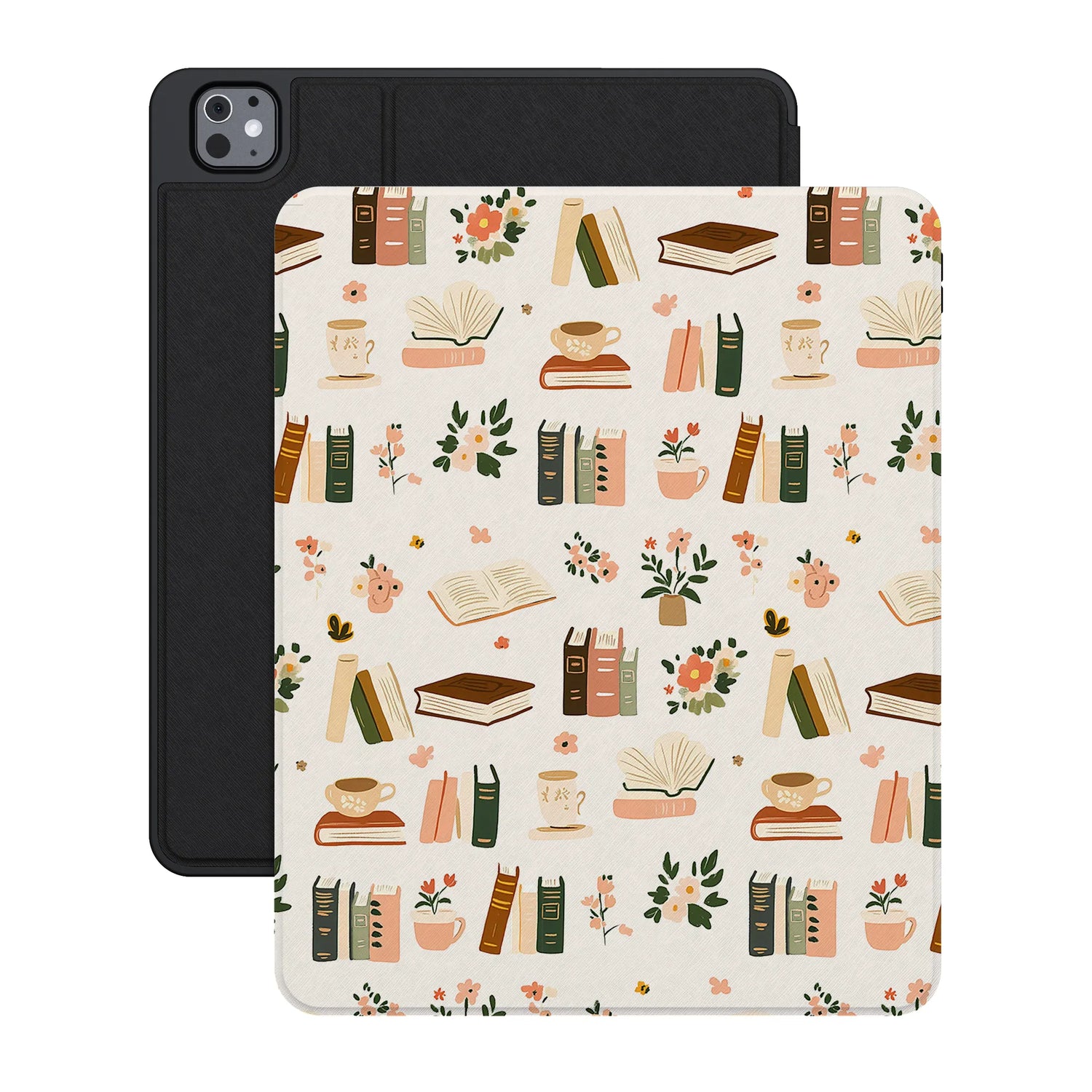 Cozy Fiction | Books & Blooms iPad Case