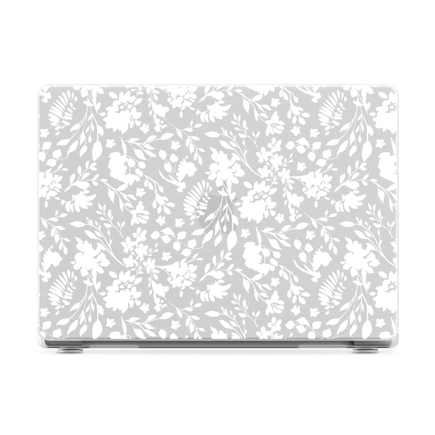 In the Grove | White Moody Monochrome Laptop Shell
