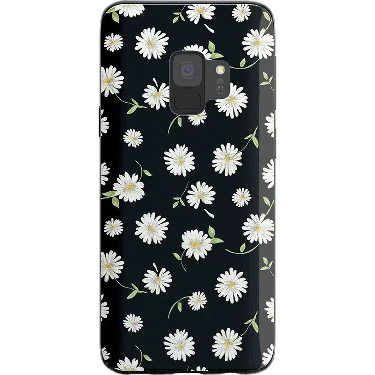 Daisy Daydream | Black Floral Samsung Case