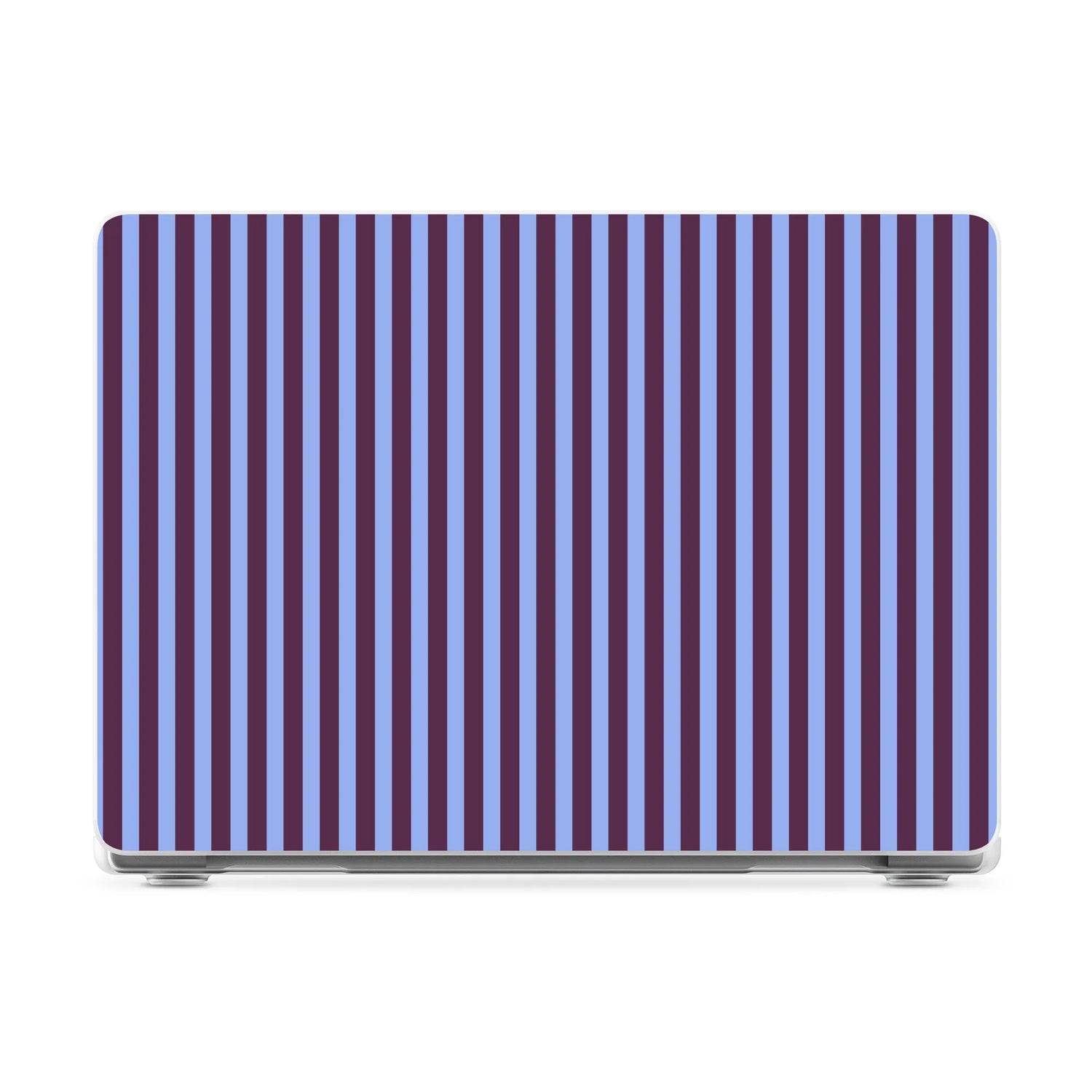 Perfect Stripes | Purple & Blue Stripes Laptop Shell