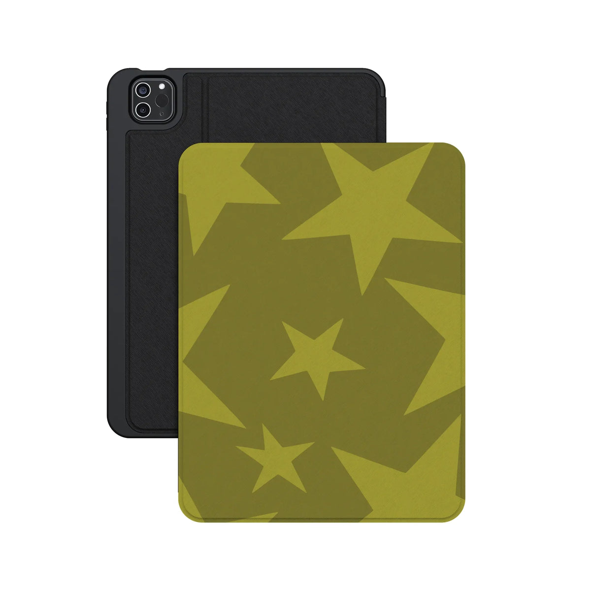 Stars Align | Green Stars iPad Case