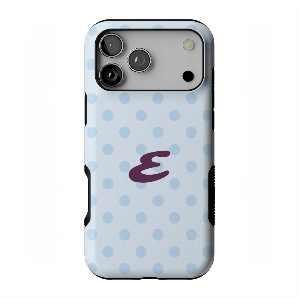 Spotted in SoHo | Light Blue Polka Dot Case