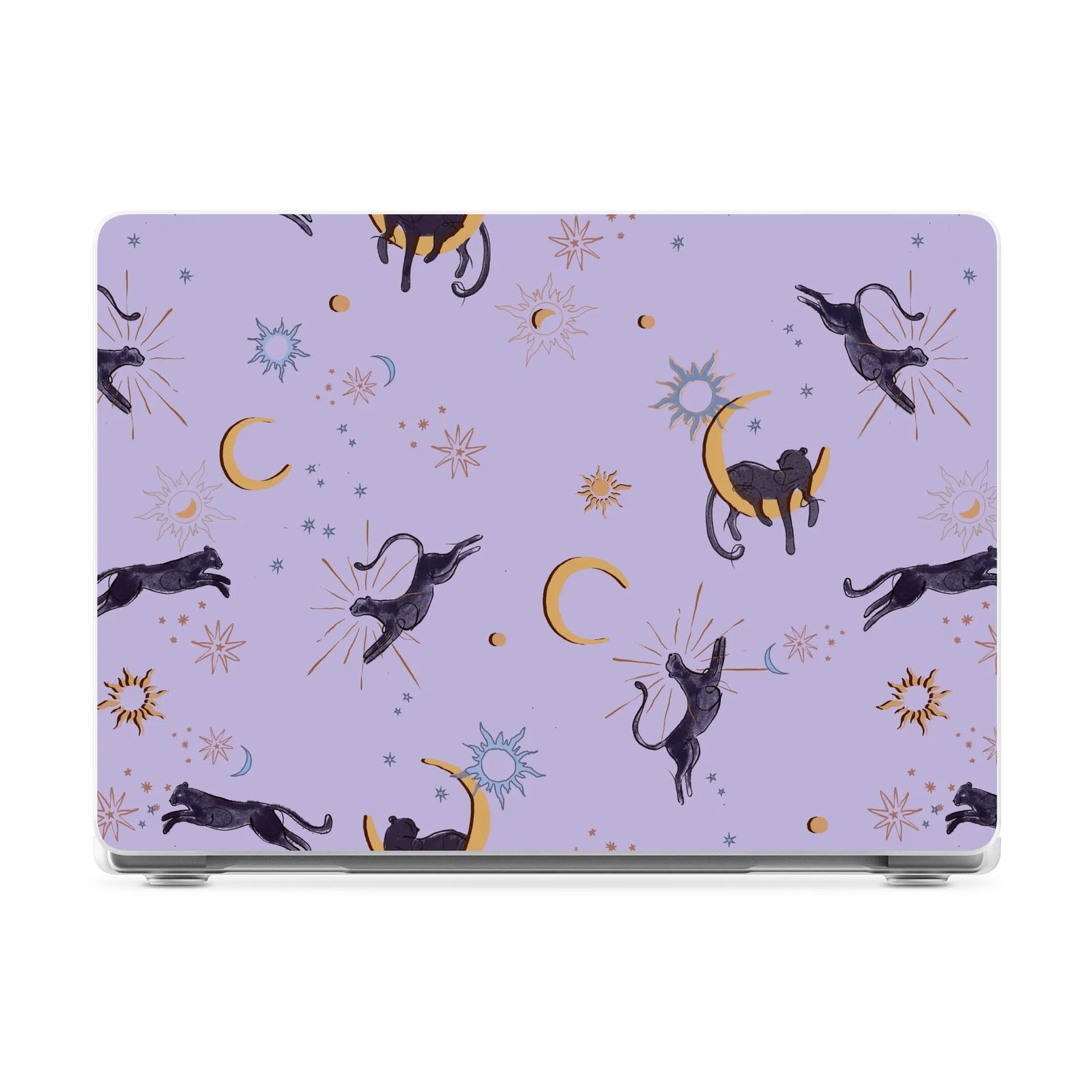 Spellbound | Celestial Black Cat Laptop Shell