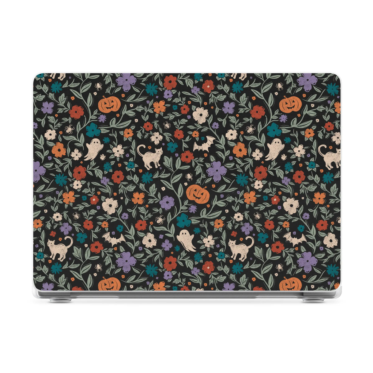 Toil & Bloom | Halloween Floral Laptop Shell