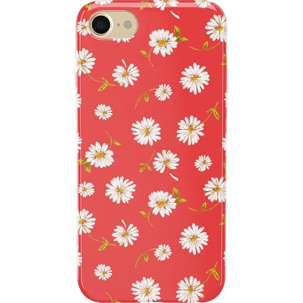 Daisy Daydream | Red Coral Floral Case