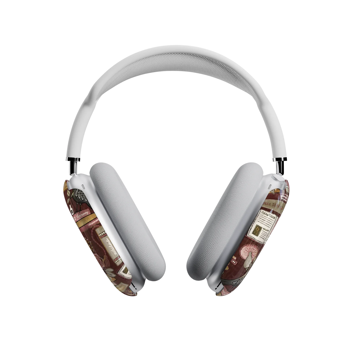 Gothic Noir | Spooky Bookshelf AirPods Max Case