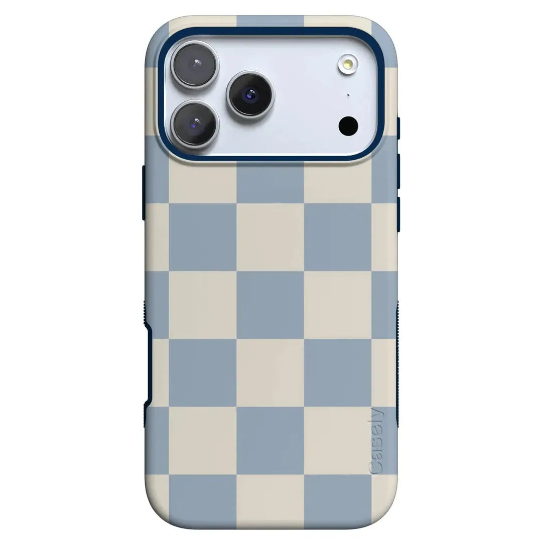 Fit Check | Light Blue Checkerboard Case