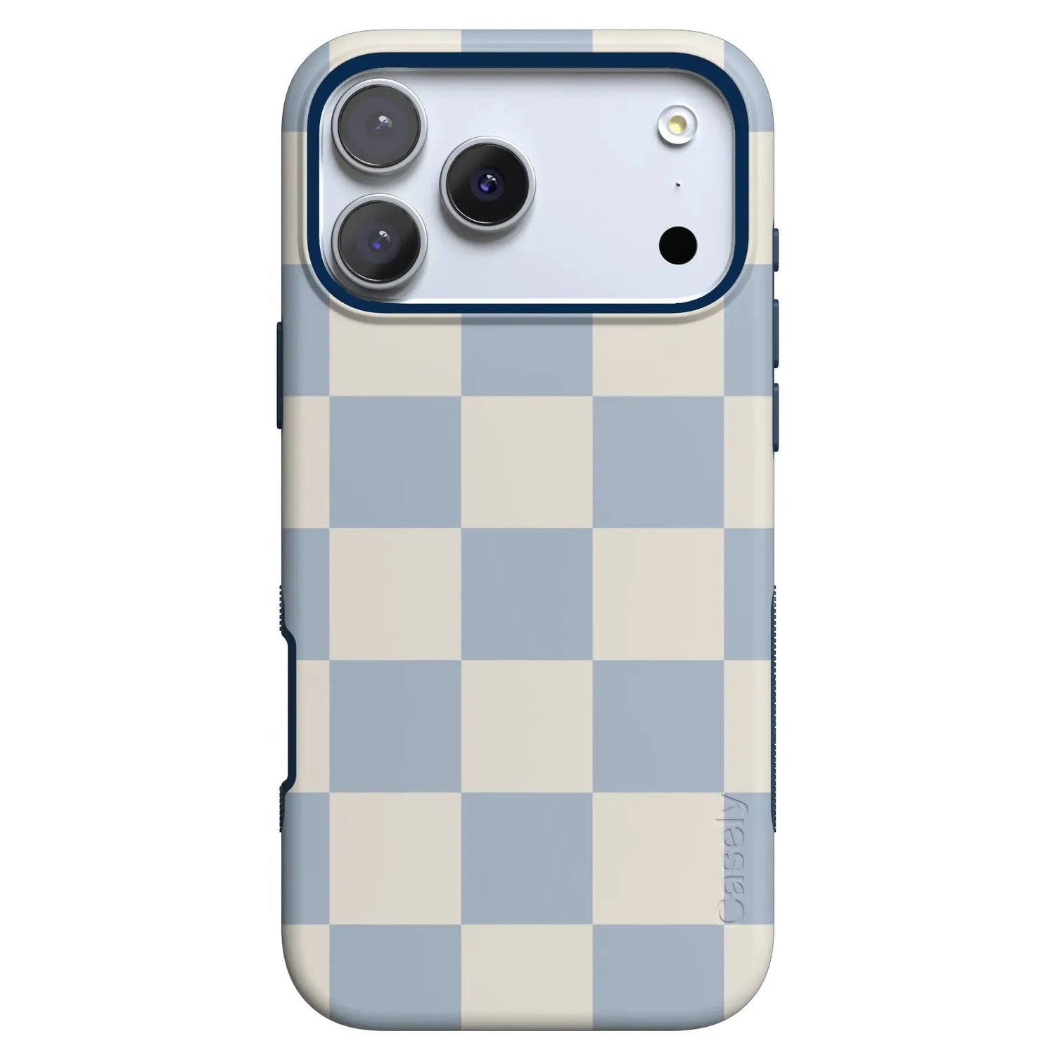 Fit Check | Light Blue Checkerboard Case